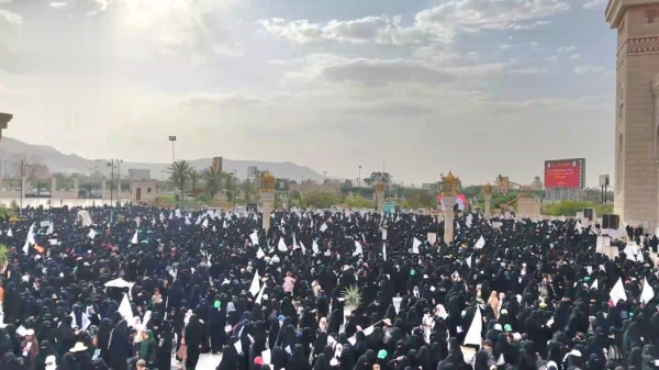 حشود نسائية في العاصمة إحياء لذكرى استشهاد الإمام الحسين