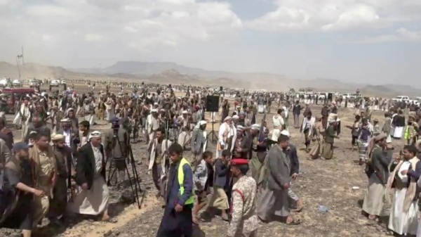 قبائل خولان تعلن النفير العام وتؤكد الجهوزية لمواجهة أي تصعيد قبائل خولان تعلن النفير العام وتؤكد الجهوزية لمواجهة أي تصعيد