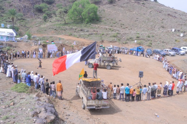 قبائل جبل حبشي بتعز تعلن النفير العام والجهوزية لإنهاء العدوان والحصار