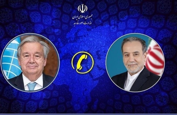 عراقجي وغوتيريش يبحثان التطورات الإقليمية ومضيق هرمز وإنهاء العدوان على لبنان عراقجي وغوتيريش يبحثان التطورات الإقليمية ومضيق هرمز وإنهاء العدوان على لبنان