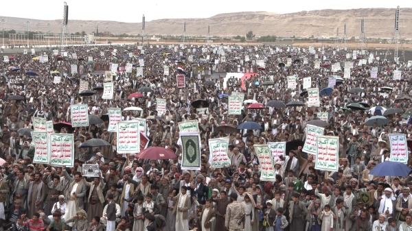 مسيرات جماهيرية في صعدة إحياء لذكرى استشهاد الإمام زيد وتأييدا لبيان القوات المسلحة