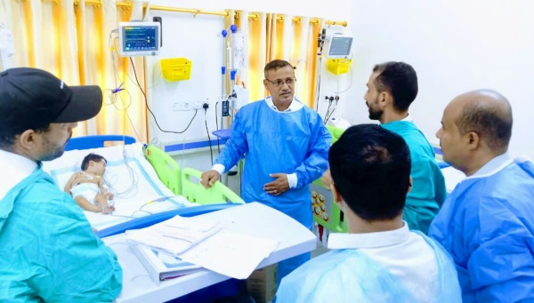 تدشين مخيم طبي في مستشفى باجل المحوري بالحديدة