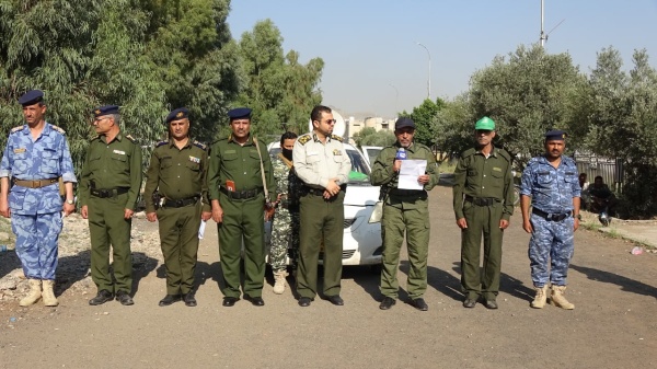 القوى البشرية بوزارة الداخلية تنظم وقفة تأكيدا على الثبات على المبادئ الإيمانية