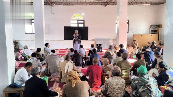 لقاء موسع في مديرية الصافية لتعزيز التعبئة وإعلان النفير العام والجهوزية