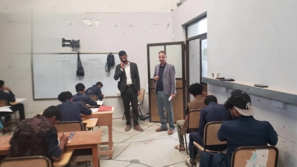 تدشين الاختبارات الوزارية التكميلية لطلاب المعاهد التقنية والمهنية في إب
