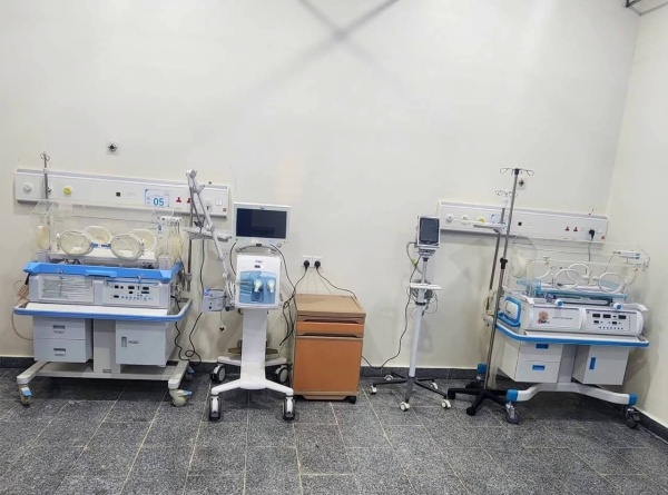 تدشين العمل بوحدة رعاية الخدج وحديثي الولادة في مستشفى الخوخة لأول مرة