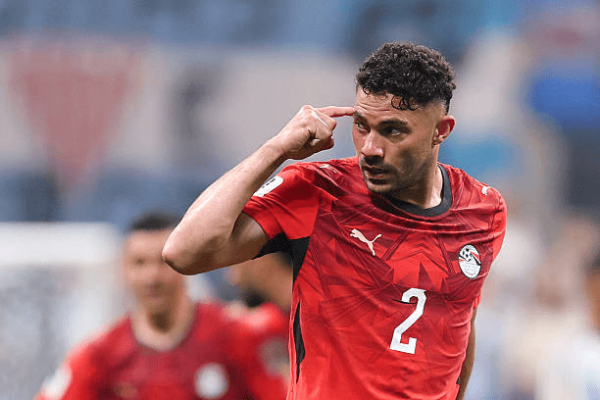 ياسر إبراهيم يسجل هدف مصر الأول في مرمى الأرجنتين بكأس العالم