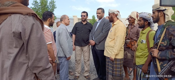 بقيادة العميد ماجد عمر اجتماع موسع في ذوباب باب المندب يناقش المشاريع التنموية والخدمية ويؤكد تعزيز الشراكة مع السلطة المحلية بقيادة العميد ماجد عمر اجتماع موسع في ذوباب باب المندب يناقش المشاريع التنموية والخدمية ويؤكد تعزيز الشراكة مع السلطة المحلية