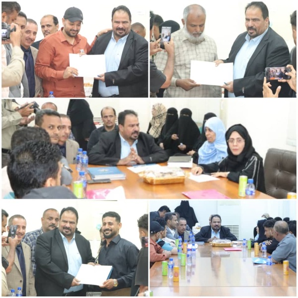 بحضور المدير الجريري شركة النفط بعدن تختتم دورة متخصصة في إدارة المشتريات والمخازن بحضور المدير الجريري شركة النفط بعدن تختتم دورة متخصصة في إدارة المشتريات والمخازن
