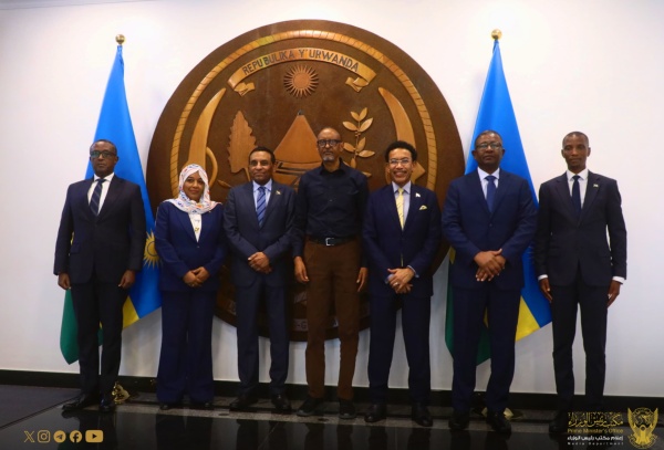 رئيس جمهورية رواندا يستقبل معالي رئيس الوزراء رئيس جمهورية رواندا يستقبل معالي رئيس الوزراء