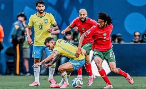 أسود الأطلس يدشنون مشوارهم المونديالي بالتعادل الإيجابي أمام منتخب السيليساو البرازيلي