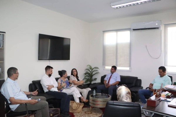 المدير الجهوي للصحة والحماية الاجتماعية بني ملال خنيفرة يستقبل ممثلين عن اليونسيف المدير الجهوي للصحة والحماية الاجتماعية بني ملال خنيفرة يستقبل ممثلين عن اليونسيف