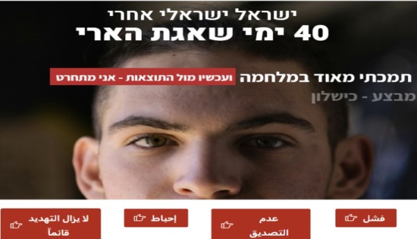 استطلاع عبري يكشف صدمة داخلية واسعة غالبية الإسرائيليين تعتبر إيران المنتص ر الأكبر استطلاع عبري يكشف صدمة داخلية واسعة غالبية الإسرائيليين تعتبر إيران المنتص ر الأكبر