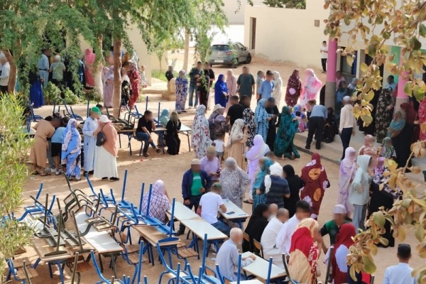 45 بالمائة مشاركة قياسية بجهة العيون 45 بالمائة مشاركة قياسية بجهة العيون