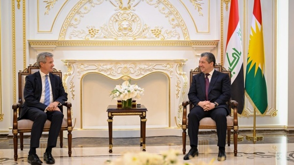 رئيس الحكومة يستقبل القنصل العام لألمانيا الاتحادية لدى إقليم كوردستان رئيس الحكومة يستقبل القنصل العام لألمانيا الاتحادية لدى إقليم كوردستان