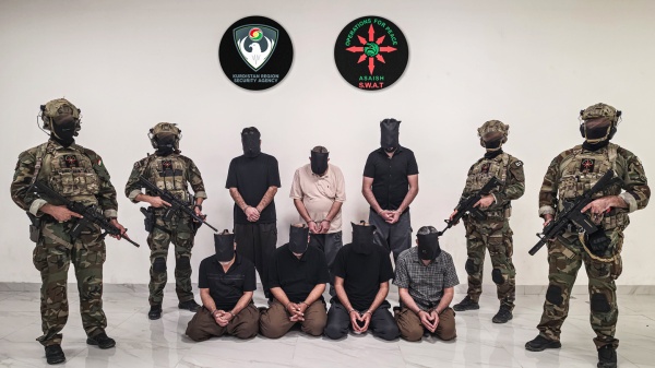 مؤسسة أمن إقليم كوردستان آسایش تعتقل سبعة مطلوبين من داعش وتسلمهم للسلطات الاتحادية مؤسسة أمن إقليم كوردستان آسایش تعتقل سبعة مطلوبين من داعش وتسلمهم للسلطات الاتحادية