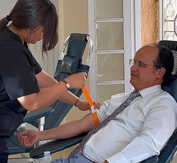 نجاح المرحلة الأولى من حملة التبرع بالدم بمدينة بومية بمشاركة أكثر من 100 متبرع