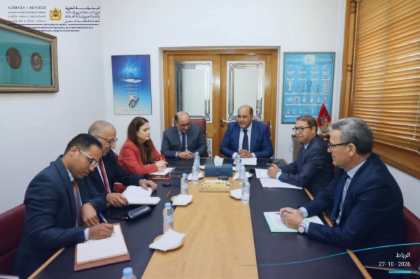 وزارة الصيد البحري والصندوق الوطني للضمان الاجتماعي يبحثان تعزيز الحماية الاجتماعية للبحارة وزارة الصيد البحري والصندوق الوطني للضمان الاجتماعي يبحثان تعزيز الحماية الاجتماعية للبحارة