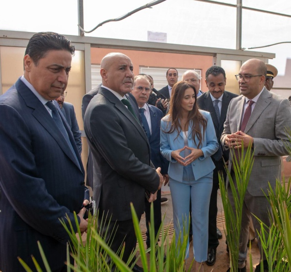 الرشيدية زيارة ميدانية لمشاريع البحث الزراعي وتحديث البنيات التحتية المائية