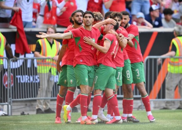المنتخب الوطني المغربي ينهي تحضيراته للمونديال بتعادل مع النرويج المنتخب الوطني المغربي ينهي تحضيراته للمونديال بتعادل مع النرويج
