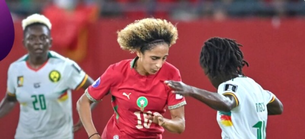المنتخب المغربي يغادر كأس أمم إفريقيا للسيدات بعد هزيمته أمام الكاميرون بضربات الترجيح المنتخب المغربي يغادر كأس أمم إفريقيا للسيدات بعد هزيمته أمام الكاميرون بضربات الترجيح