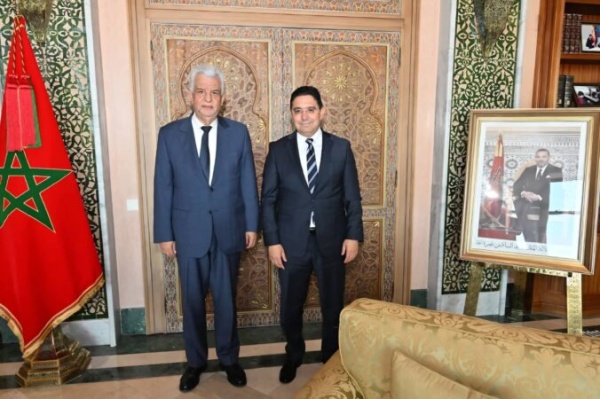 بعد مسيرة دبلوماسية امتدت لأزيد من 8 سنوات بوريطة يود ع سفير فلسطين بالمغرب بمناسبة انتهاء مهامه بعد مسيرة دبلوماسية امتدت لأزيد من 8 سنوات بوريطة يود ع سفير فلسطين بالمغرب بمناسبة انتهاء مهامه