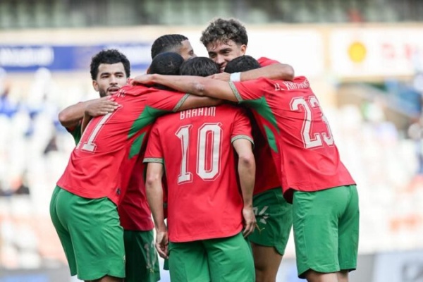 تصفيات كان 2027 المنتخب المغربي ينفرد بالصدارة بانتصاره على ليسوتو تصفيات كان 2027 المنتخب المغربي ينفرد بالصدارة بانتصاره على ليسوتو