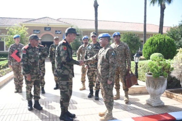 الجنرال بريض يستقبل القائد الجديد للبعثة الأممية المينورسو في الصحراء المغربية صور الجنرال بريض يستقبل القائد الجديد للبعثة الأممية المينورسو في الصحراء المغربية صور