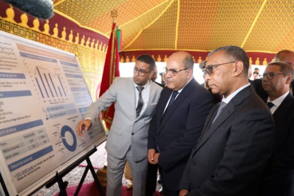 تدشين أول مشروع مغربي لتربية الأسماك في أعالي البحار بسيدي إفني تدشين أول مشروع مغربي لتربية الأسماك في أعالي البحار بسيدي إفني