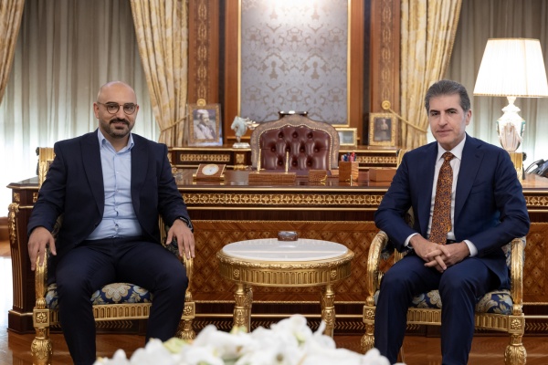 رئيس إقليم كوردستان يستقبل عضوا بالبرلمان الألماني ويثم ن دعم برلين للإقليم والإيزيديين