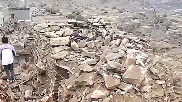 وزارة الثقافة تدين تفجير الحـ وثيين حصن دار المعلا التاريخي في البيضاء وزارة الثقافة تدين تفجير الحـ وثيين حصن دار المعلا التاريخي في البيضاء