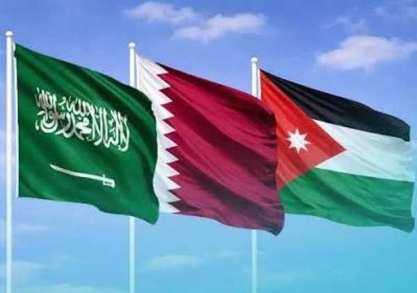 وزراء خارجية السعودية وقطر والأردن يبحثون تنسيق الجهود لخفض التصعيد الإقليمي وزراء خارجية السعودية وقطر والأردن يبحثون تنسيق الجهود لخفض التصعيد الإقليمي