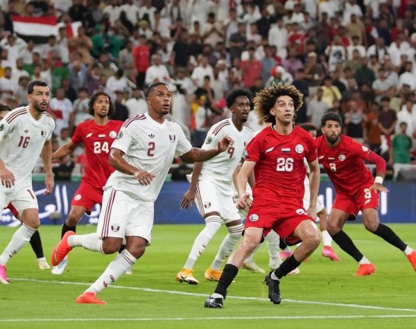 الأحمر اليمني يخسر أمام قطر 0 1 ويودع خليجي 27 الأحمر اليمني يخسر أمام قطر 0 1 ويودع خليجي 27