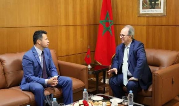 بلكوش يبحث مع رئيس مكتب مجلس أوربا تعزيز التعاون في قضايا حقوق الإنسان