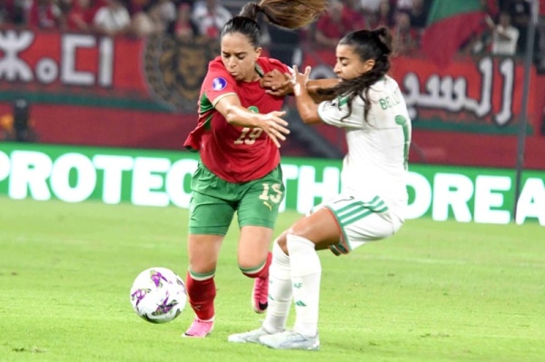 لبؤات الأطلس يهزمن سيدات الجزائر في كأس إفريقيا المغرب 2026 لبؤات الأطلس يهزمن سيدات الجزائر في كأس إفريقيا المغرب 2026