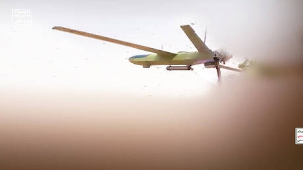 الجيش الإسرائيلي اعتراض مسيرة أ طلقت من اليمن الجيش الإسرائيلي اعتراض مسيرة أ طلقت من اليمن