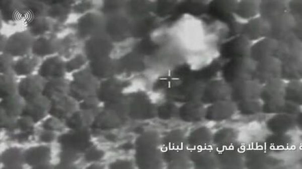 الجيش الإسرائيلي يعلن استهداف مرافق لـ حزب الله في جنوب لبنان