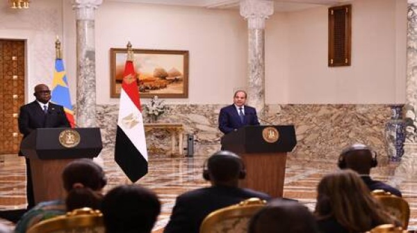 السيسي يتعهد بدعم السدود في الكونغو الديمقراطية ويوجه رسالة لدول حوض النيل السيسي يتعهد بدعم السدود في الكونغو الديمقراطية ويوجه رسالة لدول حوض النيل