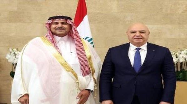 عون يتسلم أوراق اعتماد السفير السعودي الجديد لدى بيروت عون يتسلم أوراق اعتماد السفير السعودي الجديد لدى بيروت