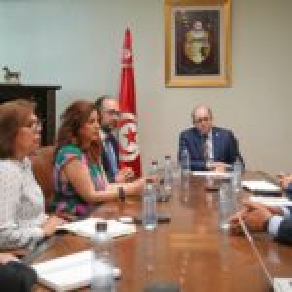 وزير السياحة يستقبل المكتب التنفيذي الجديد للجامعة المهنية المشتركة للسياحة التونسية وزير السياحة يستقبل المكتب التنفيذي الجديد للجامعة المهنية المشتركة للسياحة التونسية