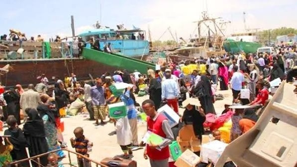 154 لاجئا صوماليا يغادرون اليمن ضمن برنامج العودة الطوعية