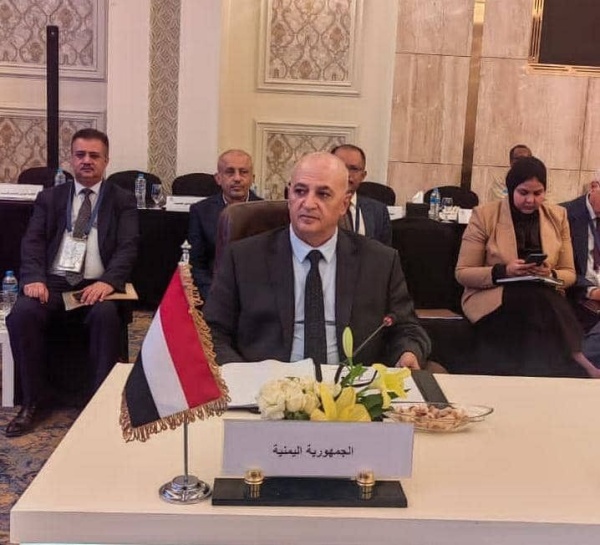 اليمن يطالب بدعم عربي لمواجهة أزمة المياه وإعادة تأهيل البنية التحتية
