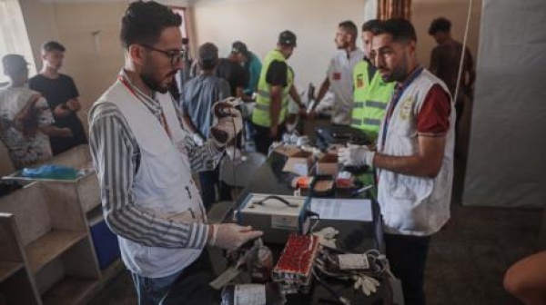 blood patients in gaza shortage of tests and shortage of supplies blood patients in gaza shortage of tests and shortage of supplies