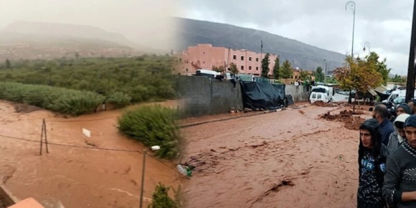 فيضانات وسيول بعدد من المناطق جراء التساقطات المطرية الأخيرة فيضانات وسيول بعدد من المناطق جراء التساقطات المطرية الأخيرة