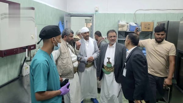 هشول يطلع على الخدمات الطبية بمستشفى السلام في صعدة