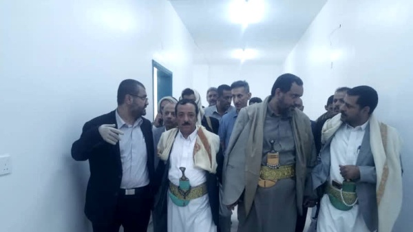 وزير الصحة ومحافظ صنعاء يتفقدان مشروع المركز الوطني لعلاج الحروق في مستشفى همدان وزير الصحة ومحافظ صنعاء يتفقدان مشروع المركز الوطني لعلاج الحروق في مستشفى همدان