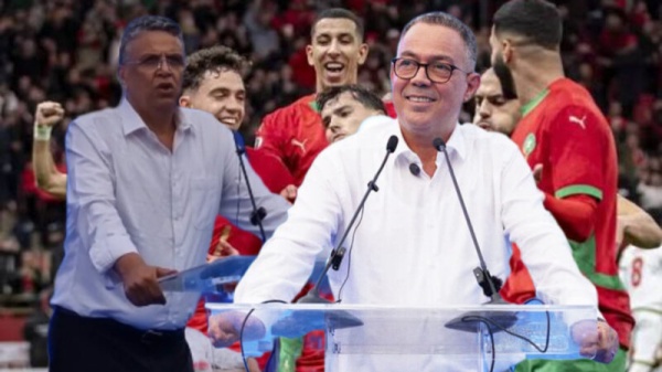 وهبي يدافع عن لقجع بعد عتاب أخنوش له بسبب خسارة المنتخب كأس إفريقيا فيديو وهبي يدافع عن لقجع بعد عتاب أخنوش له بسبب خسارة المنتخب كأس إفريقيا فيديو