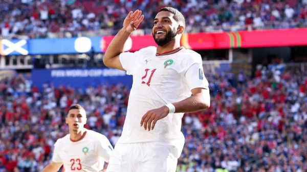 الصيباري يمنح المغرب انتصار ا ثمين ا على اسكتلندا ويقرب الأسود من ثمن النهائي الصيباري يمنح المغرب انتصار ا ثمين ا على اسكتلندا ويقرب الأسود من ثمن النهائي