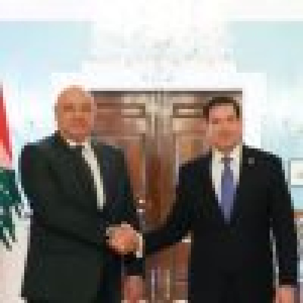 روبيو يلتقي عون ويشيد بشجاعة حكومة لبنان روبيو يلتقي عون ويشيد بشجاعة حكومة لبنان