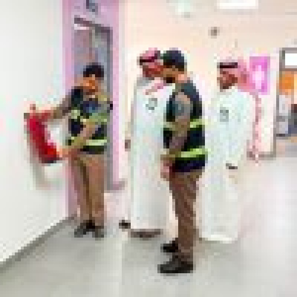 الدفاع المدني يكثف جولاته الميدانية الوقائية في المنشآت التعليمية